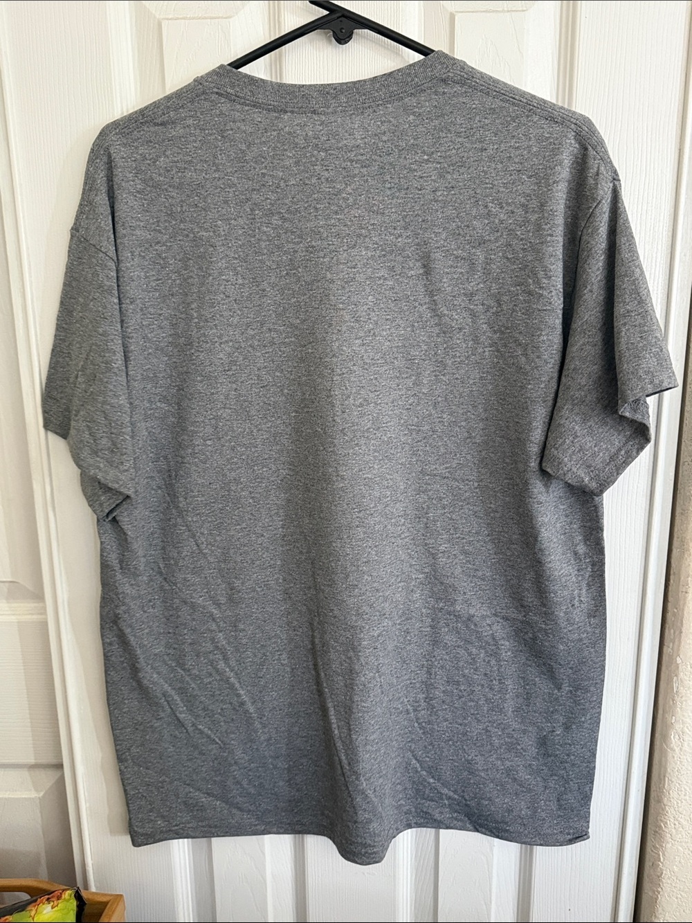 Gildan Gray Tee with Blue Classic Car Graphic - Picture 5 of 6